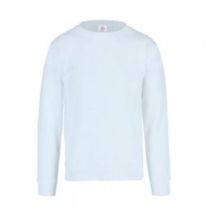 SUDADERA CUELLO REDONDO UNISEX ADULTO BLANCA EEG
